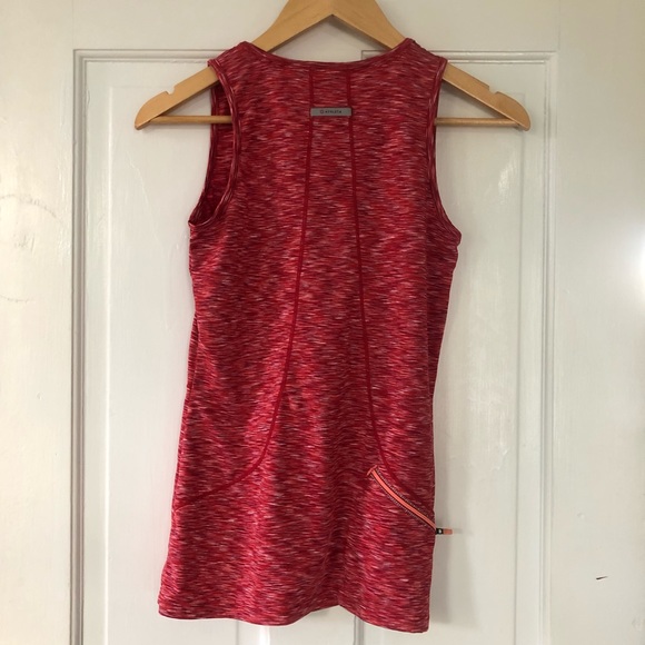ATHLETA Red Heather Tank with Pocket in Size XXS - Picture 4 of 8